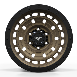 Jantes en alliage d'aluminium forgées sur mesure 8J/8.5J/9J à bas <span class=keywords><strong>prix</strong></span> 17/18/20 pouces 6x114.3-139.7mm noires et bronze pour voitures, garantie 2 ans - Product Image 1
