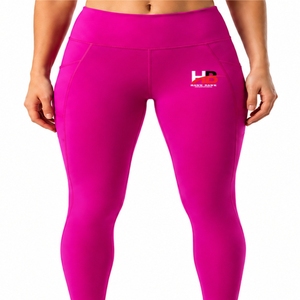 Leggings de yoga pour femmes sur mesure, qualité supérieure, taille haute, tissu extensible prêt à porter, séchage rapide, fabrication sur mesure, qualité export - Product Image 1
