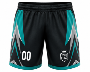 Custom Unisex Soccer Jersey Shorts Set Sublimated V-Neck Breathable Quick Dry 100% Polyester <b>Athletic</b> Fit Short Sleeve Summer - Product Image 4