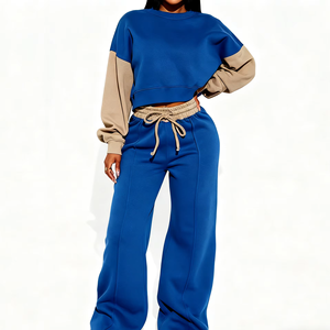 Conjunto Deportivo Informal de Dos Piezas con Capucha para Mujer, Estilo Jogger, Ropa Deportiva Urbana - Product Image 3