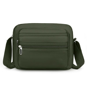 Sac bandoulière décontracté pour homme, nouveau modèle, en PU, avec logo personnalisé, multi-compartiments et fermeture éclair, idéal pour les affaires - Product Image 3