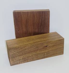 Bloques de Madera de Ébano Indio para Diapasones de Instrumentos de Cuerda, Cuadrados para Torneado de Piezas y Accesorios - Product Image 1