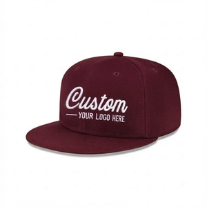 Gorra Snapback con Logotipo Bordado Personalizado, Visera Plana, Algodón, Tela Impermeable, Flexfit, Spandex, Estilo Urbano, Hiphop, para Hombre y Mujer - Product Image 1