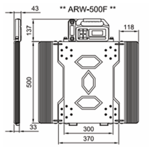 Sistema de Báscula de Eje Inalámbrico con Protección IP67, Función de Pesaje en Movimiento y Batería Recargable de Larga Duración - Product Image 2
