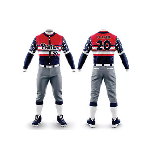 Uniforme de Entrenamiento de Béisbol Profesional, Transpirable, de Alta Calidad, Secado Rápido, Color Duradero, Jersey y Pantalones para Equipo - Product Image 1