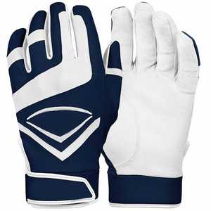 Red <b>White</b> Leather Batting Gloves Full Finger Baseball Training Gloves Adjustable Wrist Strap for Sports - Product Image 3