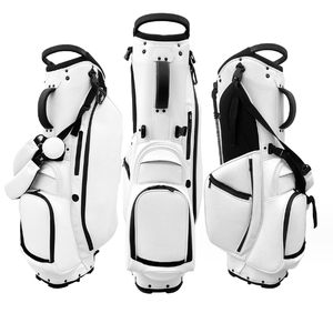 Bolsa de Golf Bagnex Impermeable, Ligera, de Cuero PU, Unisex, Profesional, con 5 Compartimentos, de Secado Rápido, Gran Capacidad, Personalizable - Product Image 4