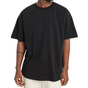 Camisetas Personalizables para Hombre, Tallas Grandes, Hombros Caídos, Corte Holgado, 100% Algodón, Cuello Redondo, Estilo Urbano - Product Image 4