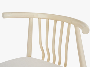 Silla de Comedor Elegante con Marco de Madera y Asiento Acolchado, Muebles Comerciales para Restaurantes, Hoteles, Cafeterías e Interiores Modernos - Product Image 2