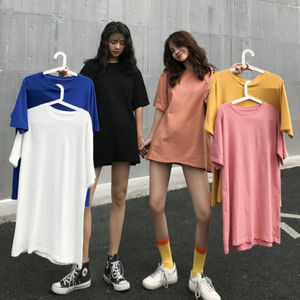 Camisetas Casuales de Corte Ajustado para Mujer, Algodón con Spandex, Cuello Redondo, Manga Corta, Logotipo Personalizado, Transpirables, Impresión Serigráfica - Product Image 6