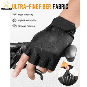 Guantes de Levantamiento de Pesas para Hombre y Mujer, Guantes de Ciclismo, Guantes para Bicicleta, para Ciclismo, Entrenamiento, Gimnasio y Paseos - Product Image 3