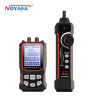 NOYAFA NF-918S Probador de Cables de Red Óptica OPM VFL con Función de Detección PoE, Alta Precisión, 10mW, Rastreador de Fibra LAN, Rastreador de Cables 60V