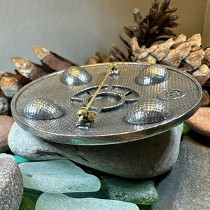 Pin de tartán celta de bombero, pin grande de cuadros, broche de peltre rojo, insignia para kilt escocés y traje de las Tierras Altas 2026 - Product Image 5