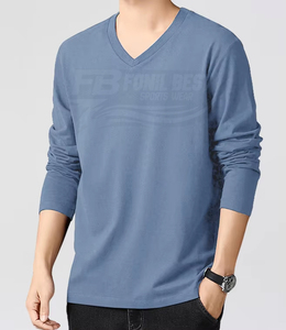 Camiseta de Cuello Redondo para Hombre, Corte Regular, Spandex/Poliéster, Tejido de Punto de 150 g/m, Diseño Deportivo Sólido, Transpirable, Diseño Personalizado - Product Image 3