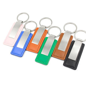 Luxury Genuine Leather Keychain Metal <b>Ring</b> with Custom Logo <b>Key</b> Organizer Fashion Gift <b>Car</b> <b>Key</b> Holder for Men Women - Product Image 5