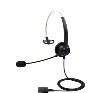 Casque Talkvioce 360 Mono QD avec microphone, connecteur à déconnexion rapide pour centres d'appels, bureaux, Plantronic - Product Image 1
