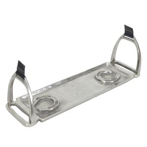 Plateaux décoratifs avec poignées en forme d'étrier de cheval, plateau de service alimentaire, fournitures de restaurant, design en forme de fer à cheval, plateaux en métal faits à la main - Product Image 1