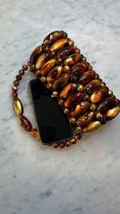 Bolso de mano de noche con cuentas de cristal multicolor, nuevo bolso de moda para mujer para fiestas, bodas y eventos de gala para damas de UO - Product Image 2