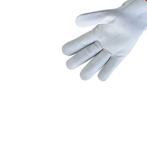 Leather <b>Driver</b> <b>Gloves</b> with Soft PU Coated Palm Waterproof & Breathable Adjustable Wristband for Auto Parts Production Gardening - Product Image 6