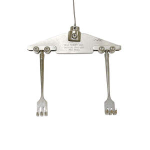 Système de rétraction manuel Altomme Instruments Skyhook avec ensemble à cliquet et pince, modèle AI-I-394, certifié CE Classe I pour interventions thoraciques - Product Image 6