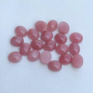 Cuarzo Guayaba Natural Listo para Enviar, Cabujón Ovalado Liso de 10x14mm, Excelente Gema Suelta para Joyería de Proveedor Indio - Product Image 2