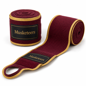 Bandages de sport personnalisés, bandages de protection durables et élastiques pour arts martiaux, MMA, boxe, Muay Thai - Product Image 1