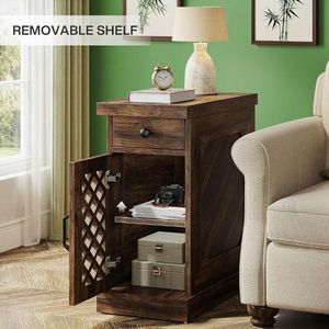 End Side Table for Living Room <b>Cabinets</b> - Product Image 1