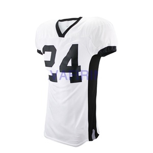 ชุดยูนิฟอร์มอเมริกันฟุตบอลแบบกำหนดเองสุดเท่ปี 2024 พิมพ์ลายดิจิตอลระเหิดสี ระบายอากาศได้ดี ผ้าโพลีเอสเตอร์ตาข่าย 100% แห้งเร็ว คุณภาพสูง - Product Image 1