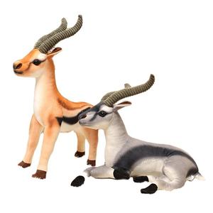 Venta al por mayor de fábrica: Nuevo juguete de peluche de antílope de simulación 2024, muñeco de antílope, souvenir infantil de ciervo Sika del zoológico. - Product Image 1