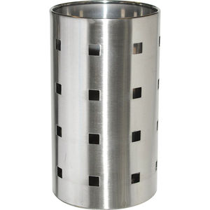 Porta Cubiertos de Metal Color Plata al Precio Más Bajo, Organizador de Cubiertos Redondo, Decorativo para Mesa de Cocina - Product Image 3