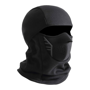 Masque de ski en polaire coupe-vent 100% polyester respirant et imperméable, unisexe, de haute qualité, balaclava thermique pour moto - Product Image 4
