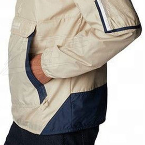 Half <b>Zipper</b> <b>Jacket</b> Casual Outdoor Coat Men Half Zip Windbreaker <b>Jacket</b> Waterproof Lightweight - Product Image 6