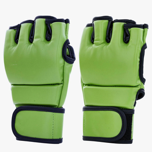Guantes de Boxeo de Piel de Vacuno y PU para Sparring de MMA, Medios Dedos, Producto de Alta Calidad en Tendencia, Guantes y Manoplas para Grappling de MMA - Product Image 3