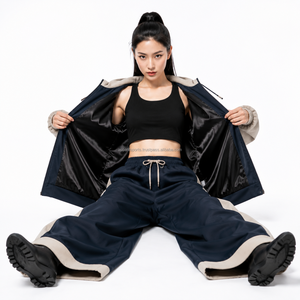 Traje Deportivo Personalizado de Fábrica para Mujer, Multicolor, con Capucha, Cintura Elástica, Ropa Deportiva Impermeable, Nuevo - Product Image 5