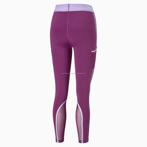 Latest High Waist Workout <b>Leggings</b> for Women Multi-Color Spandex Nylon Mesh Pattern Casual Exercise Activewear Pants Gym Summer - Product Image 6