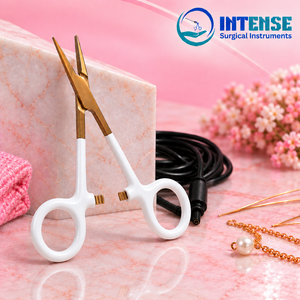Pinzas Hemostáticas Rectas para Joyería Permanente, Herramienta de Soldadura para Pulseras, Tobilleras y Cadenas - Product Image 3