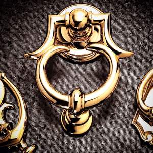 Battant de porte artisanal en laiton massif pour portail principal, battant de porte en laiton de style vintage pour entrée de maison, battant de porte de luxe en laiton - Product Image 4