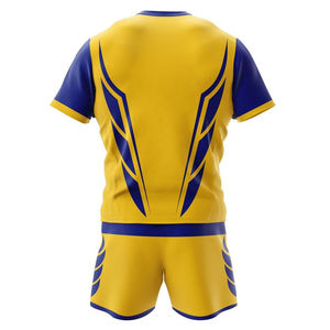Uniformes de Rugby Deportivos Unisex con Diseño Personalizado, Conjuntos de Camisetas Sublimadas Impresas a Medida, Antibacterianas, Tallas Grandes - Product Image 5