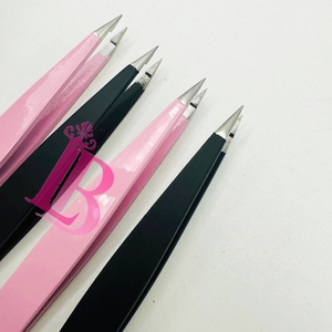 Pinzas para Cejas Profesionales LUMIA BEAUTY de Acero Inoxidable Sostenible, Color Personalizado, Duraderas, Ecológicas, Calidad Premium - Product Image 5