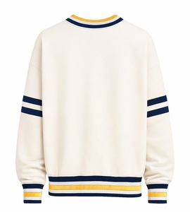 Vêtements universitaires en gros HBCU Florida A&M University FAMU, sweat-shirt unisexe surdimensionné à col en V brodé - Product Image 2