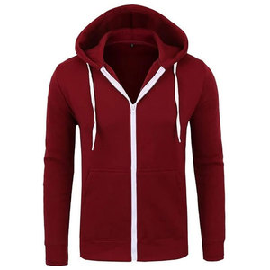 Zipper Hoodie For Street Wear For Men Women Super Soft <b>Thick</b> <b>Fleece</b> Zipper Hoodies Heavy Terry Zipper Hoodie Oversize Full ZIP - Product Image 2