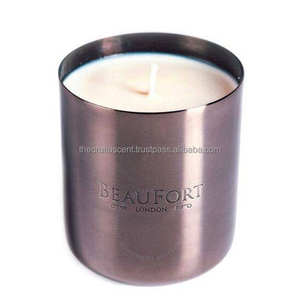 Support de bougie votive unique en acier inoxydable brossé, résistant à la chaleur, écologique, fait main, de haute qualité, vente en gros - Product Image 1
