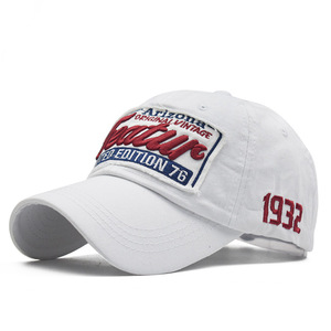 Casquette de baseball ajustée de luxe vintage à 6 panneaux, avec logo personnalisé brodé en 3D, pour hommes, imperméable et sportive, vente en gros - Product Image 5