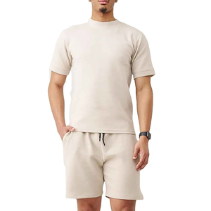 Stylish Summer Two Piece <b>Set</b> Summer Lounge for men's summer <b>set</b> Short Sleeve Top and Shorts Vacation Outfit for Men Short <b>Set</b> - Product Image 1