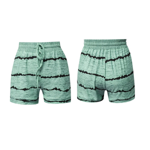 Shorts Deportivos de Cintura Alta para Mujer, Transpirables, con Estampado por Sublimación, Tallas Grandes, Shorts Deportivos de Moda con Logotipo Personalizado - Product Image 4