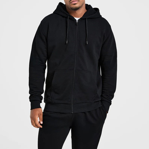 Sweat à capuche zippé pour homme, personnalisable avec logo, léger, cordon de serrage réglable, confortable, vente en gros, forte demande - Product Image 4