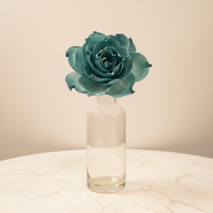 Diffuseur de fleurs en bois Sola VADEE SOLA WOOD FLOWER Ocean Teal Garden Rose, fleurs en bois Sola, artisanat durable, fait main, parfum d'ambiance pour la maison - Product Image 4