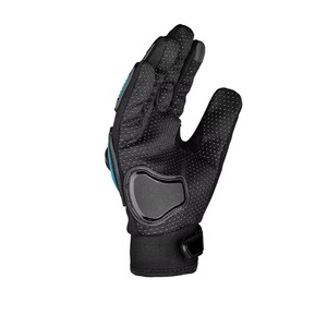 Gants de moto sportifs mi-poignet noirs en polyester respirant et PU pour le cyclisme printemps-été – Vente chaude – Ajustement parfait pour la moto - Product Image 3