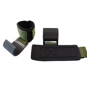 Ganchos de Levantamiento de Pesas, Correas de Neopreno para Muñeca, Antideslizantes, Transpirables, Ajustables, de Alta Calidad - Product Image 5