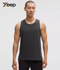 เสื้อกล้ามออกกำลังกายผู้ชาย XEEP Factory Direct Sales รุ่น XC-GTT-17 คุณภาพสูง ระบายอากาศได้ดี แห้งเร็ว ผ้าถัก 100% คอตตอน คอกลม - Product Image 1